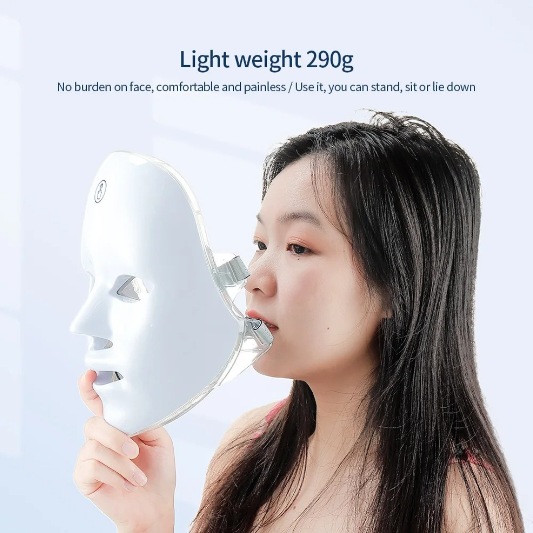 LumiGlow Máscara facial para el cuidado de la piel