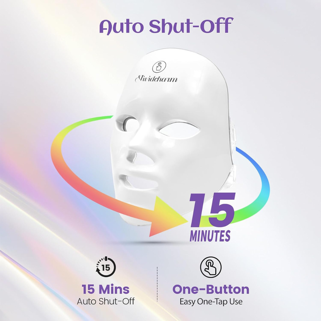 LumiGlow Máscara facial para el cuidado de la piel